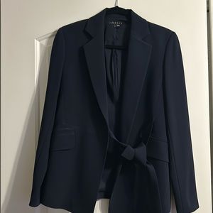 Theory women’s dress jacket size 2 blue